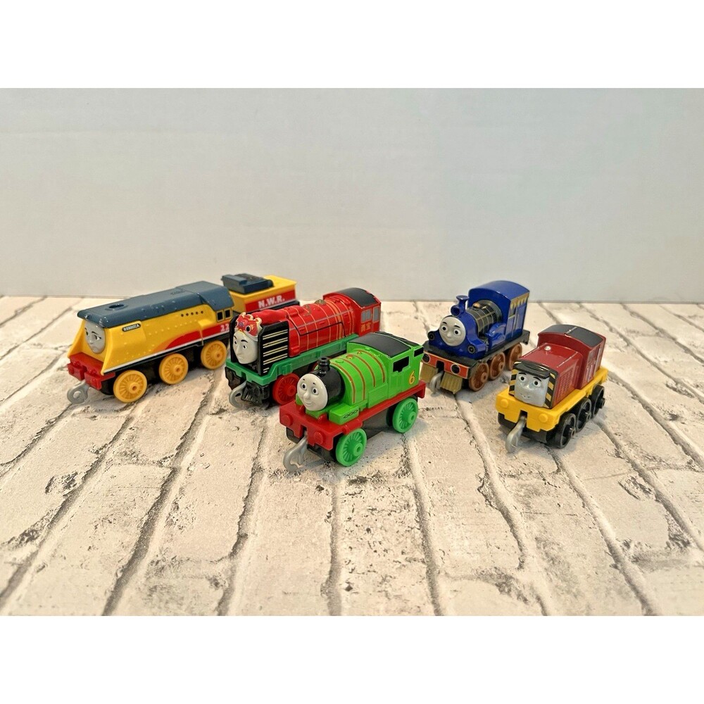 Thomas & Friends Trackmaster Push Along Diecast Lot Of 5 Trains Salty Percy
